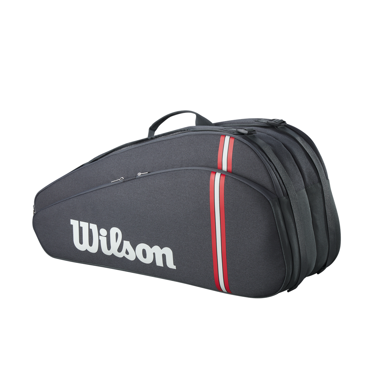 Wilson 2025 Tour 6 Pack Tennis Racket Bag, Black - alternate view 1