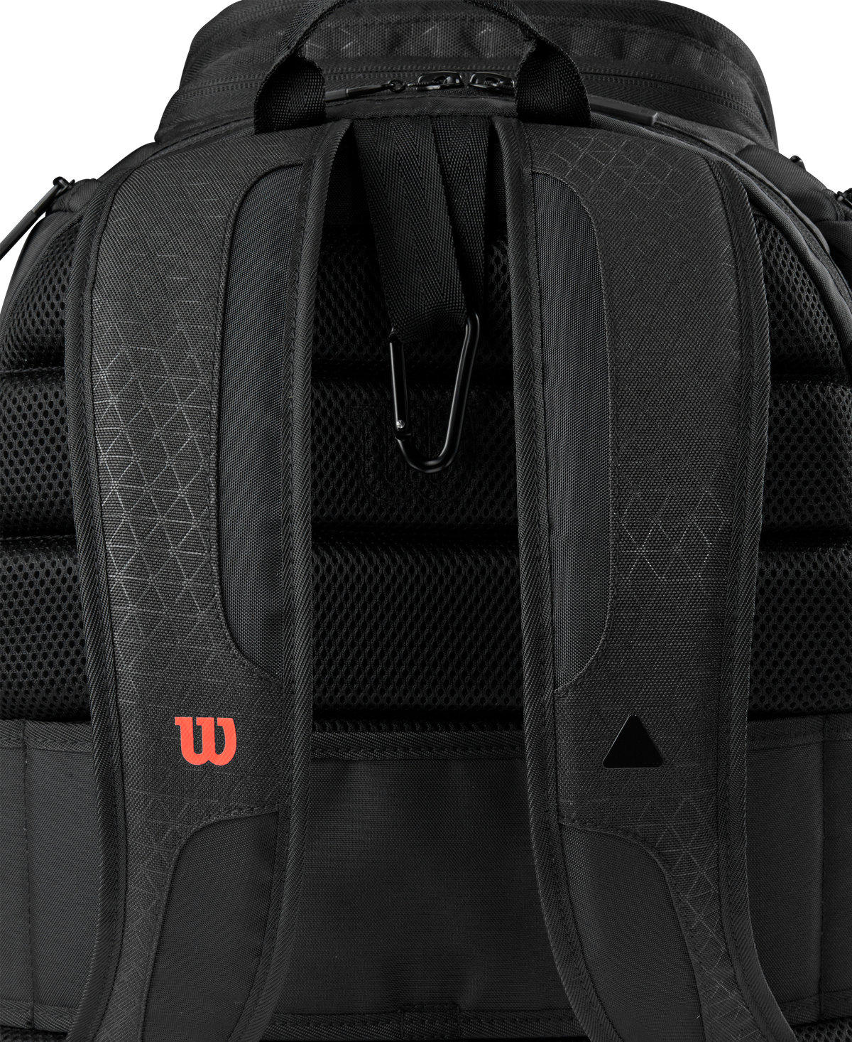 Wilson Clash V3 Super Tour Tennis Backpack, Holds 2 Rackets, Black/Infrared - alternate view 9