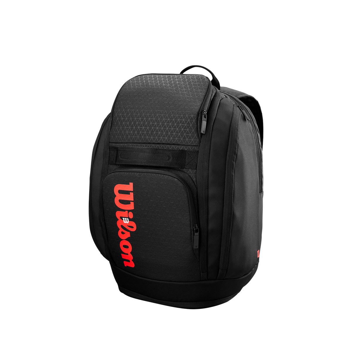 Wilson Clash V3 Super Tour Tennis Backpack, Holds 2 Rackets, Black/Infrared - alternate view 2