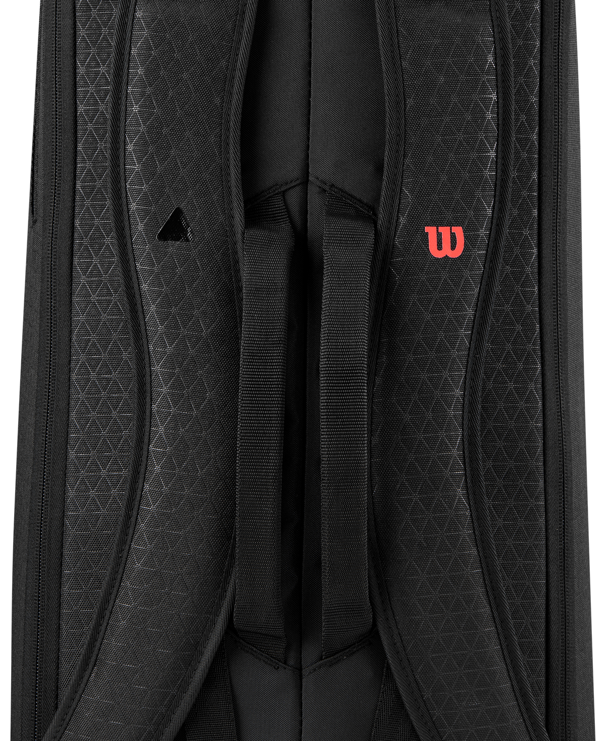 Wilson Clash V3 Super Tour 6 Pack Tennis Racket Bag, Black/Infrared - alternate view 6