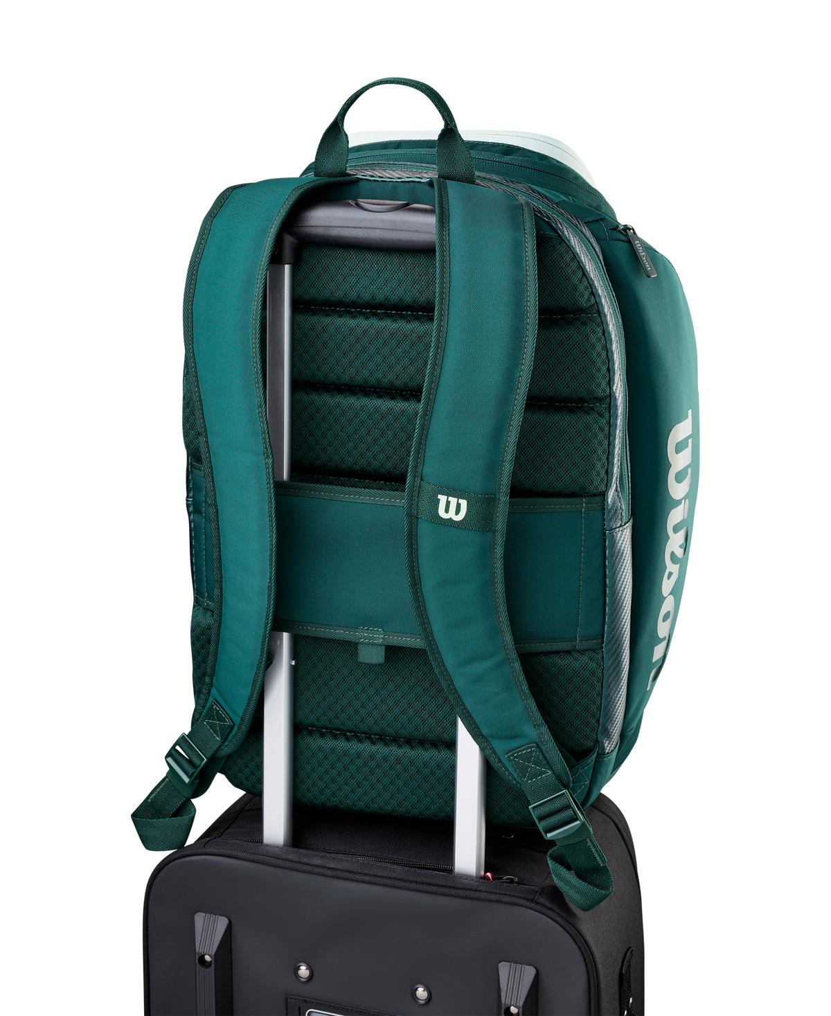 Wilson Blade V10 Tennis Backpack, Holds 2 Rackets, Green - alternate view 7