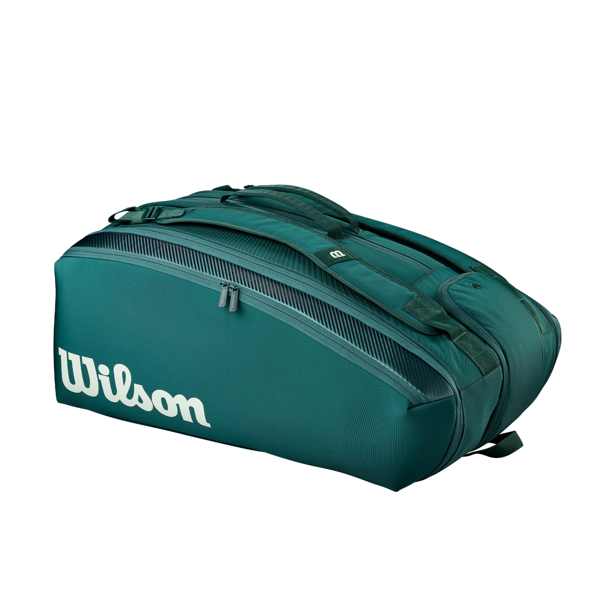 Wilson Blade V10 Super Tour 15 Pack Tennis Racket Bag, Green - main view