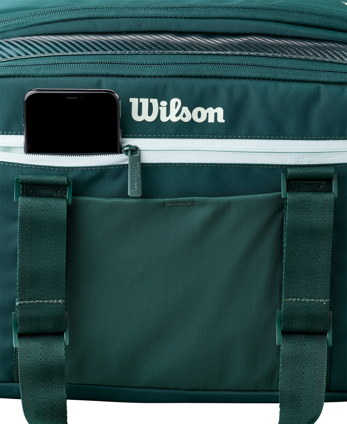 Wilson Blade V10 Super Tour Small Duffel Tennis Bag, Green - alternate view 3