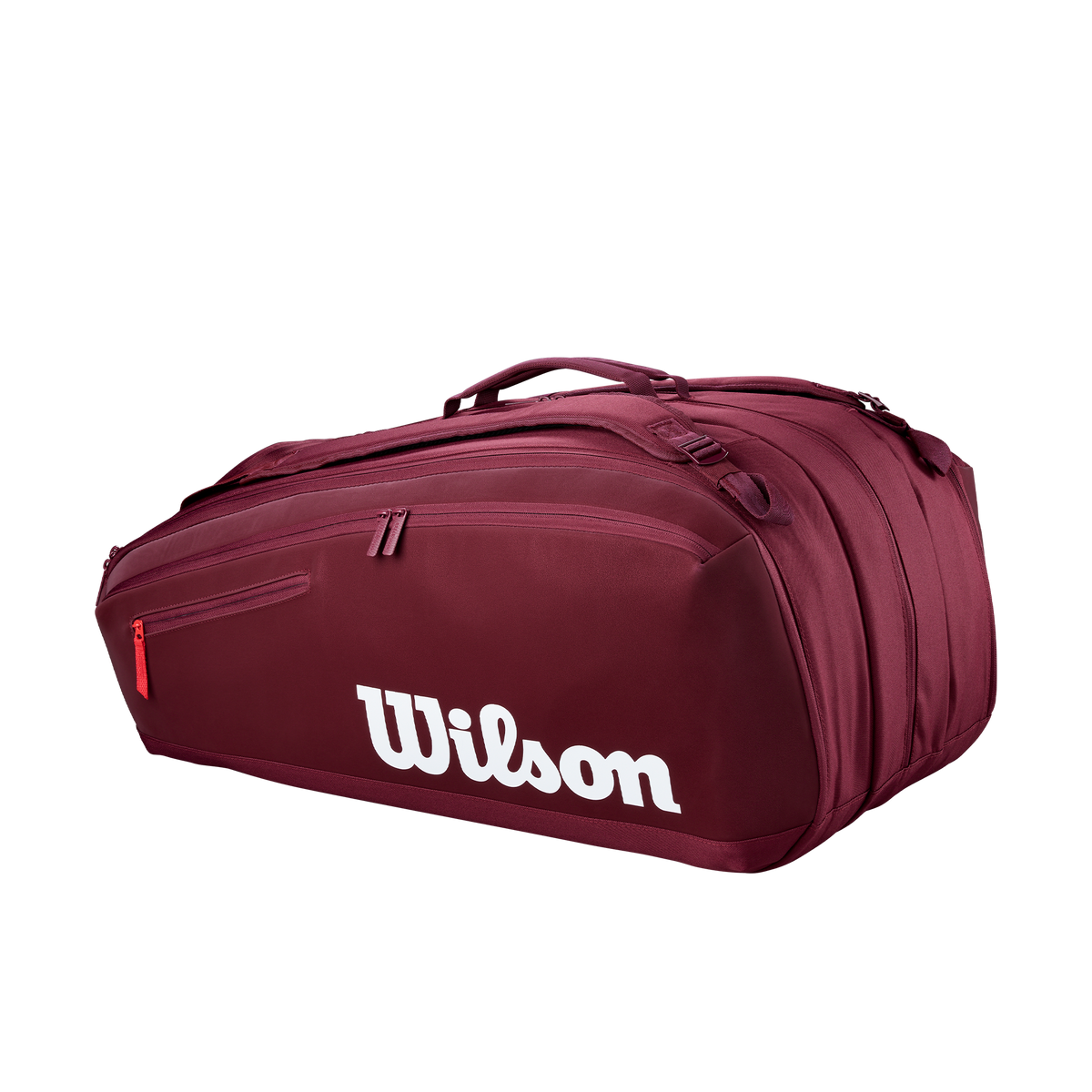 Wilson Defyer 15 Pack Tennis Racket Bag, Burgundy - alternate view 1