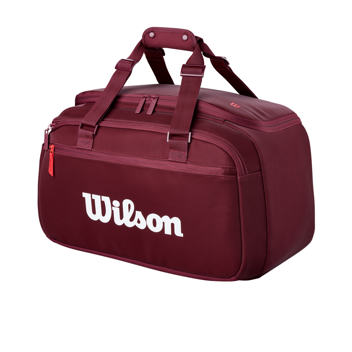 Wilson Defyer Small Tennis Duffel Bag, Burgundy - main view