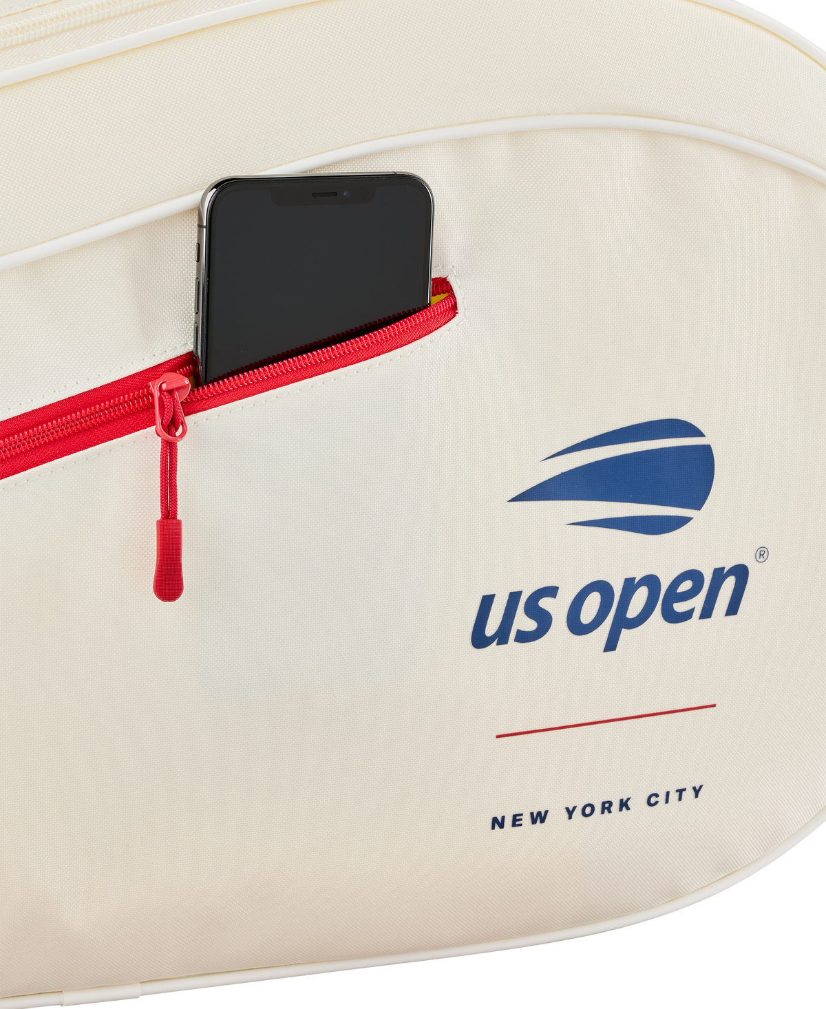 Wilson US Open 2026 Team 6 Pack Tennis Racket Bag, White - alternate view 3