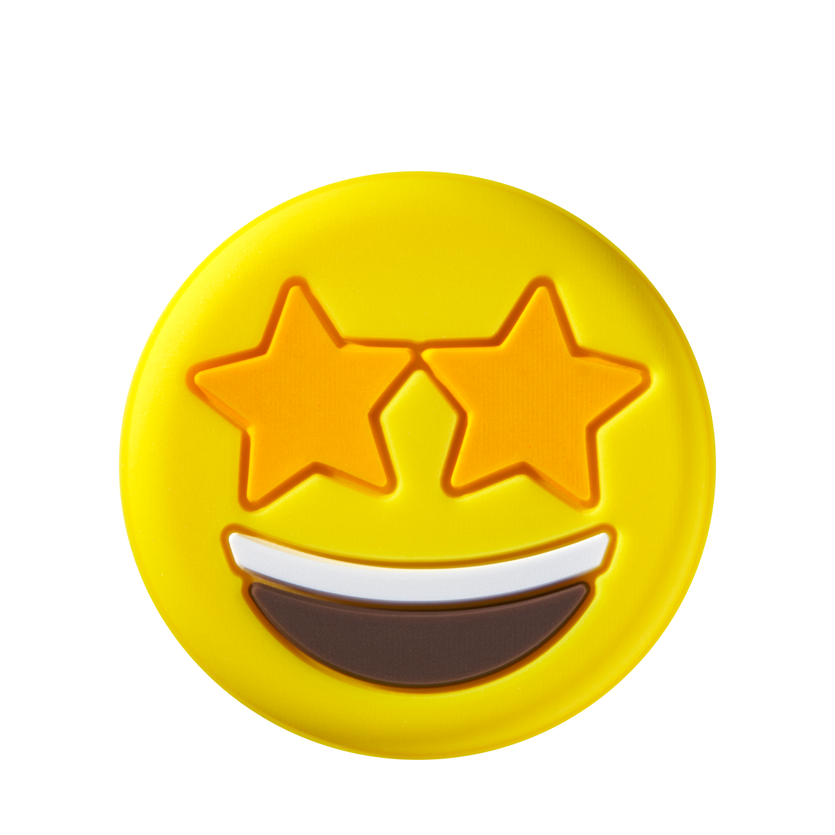 Wilson Emoti-Fun Winking Tongue Out/Star Eyes Tennis Dampeners, 2 Pack in Yellow/Black - alternate view 2