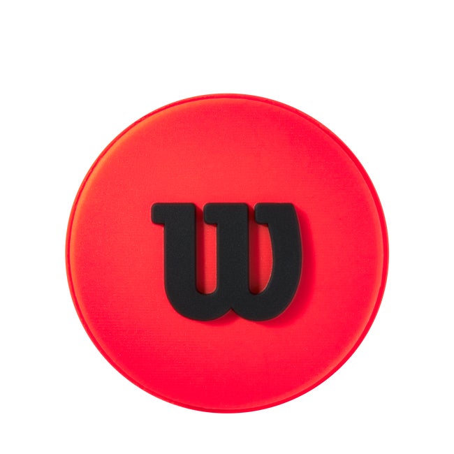 Wilson Clash Pro Feel Tennis Vibration Dampener 2 Pack, Black/Red - alternate view 2