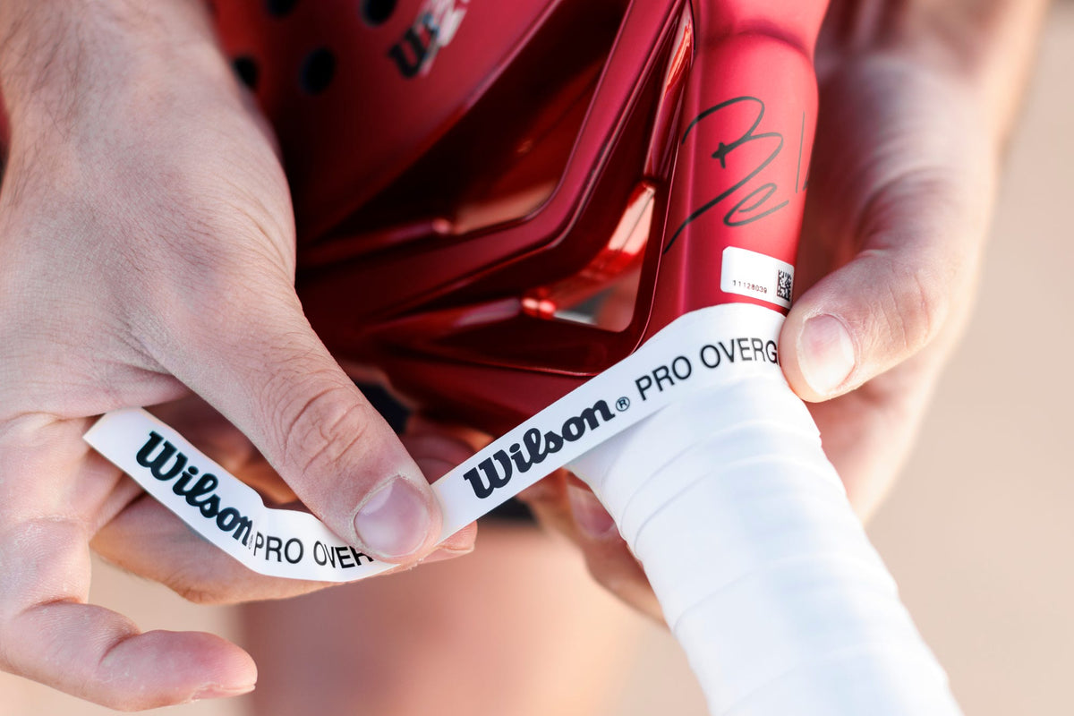 Wilson Pro Padel Overgrip 3 Pack, White - alternate view 4