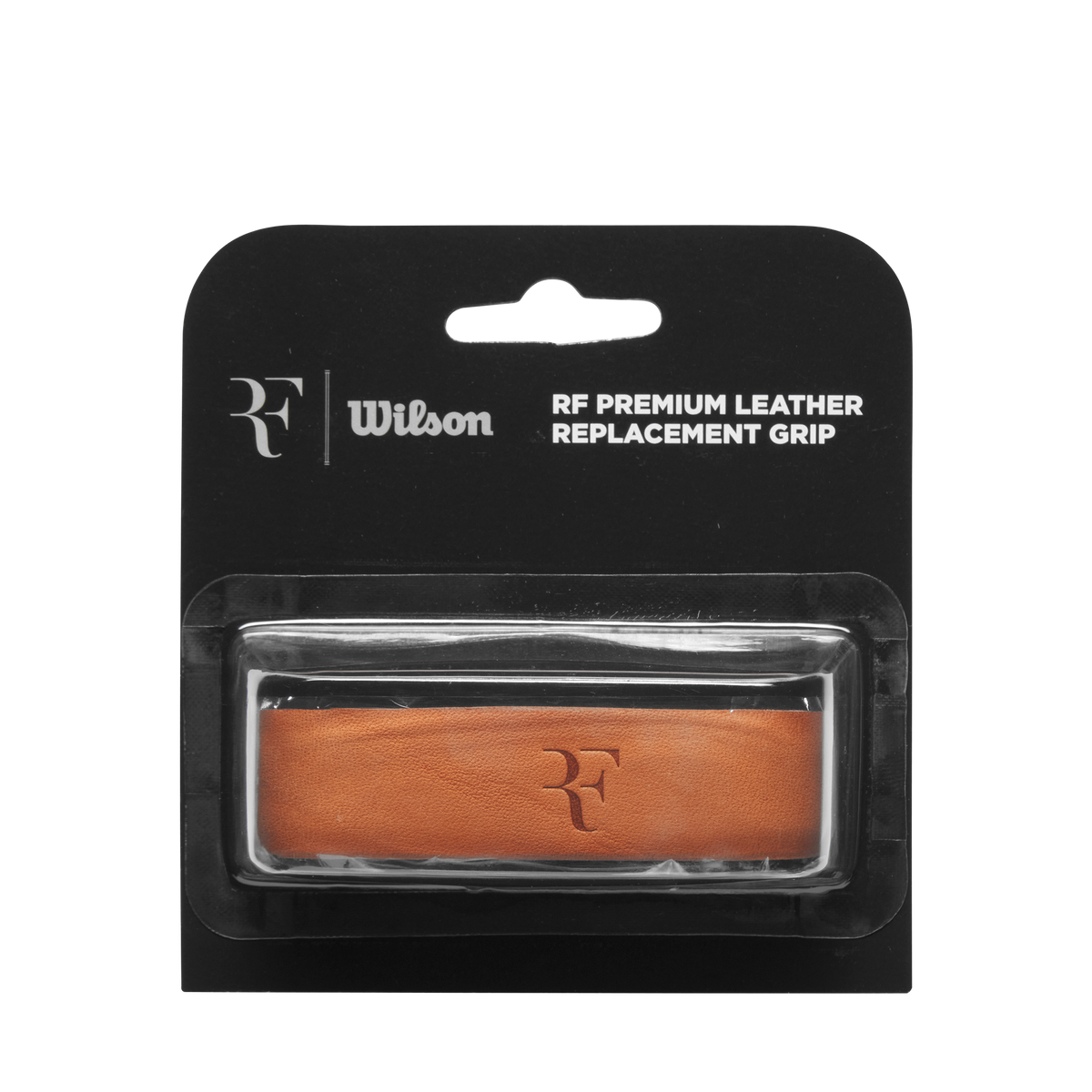 Wilson RF Leather Replacement Tennis Racket Grip, Brown - main view