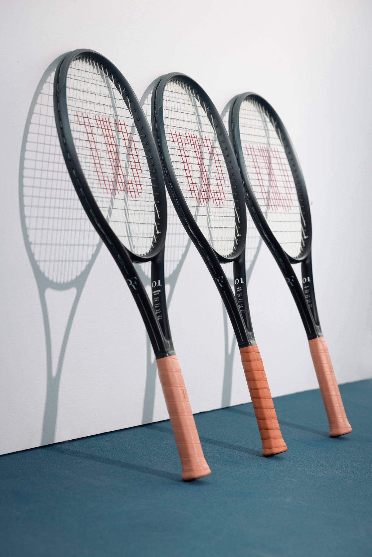 Wilson RF Leather Replacement Tennis Racket Grip, Brown - alternate view 3