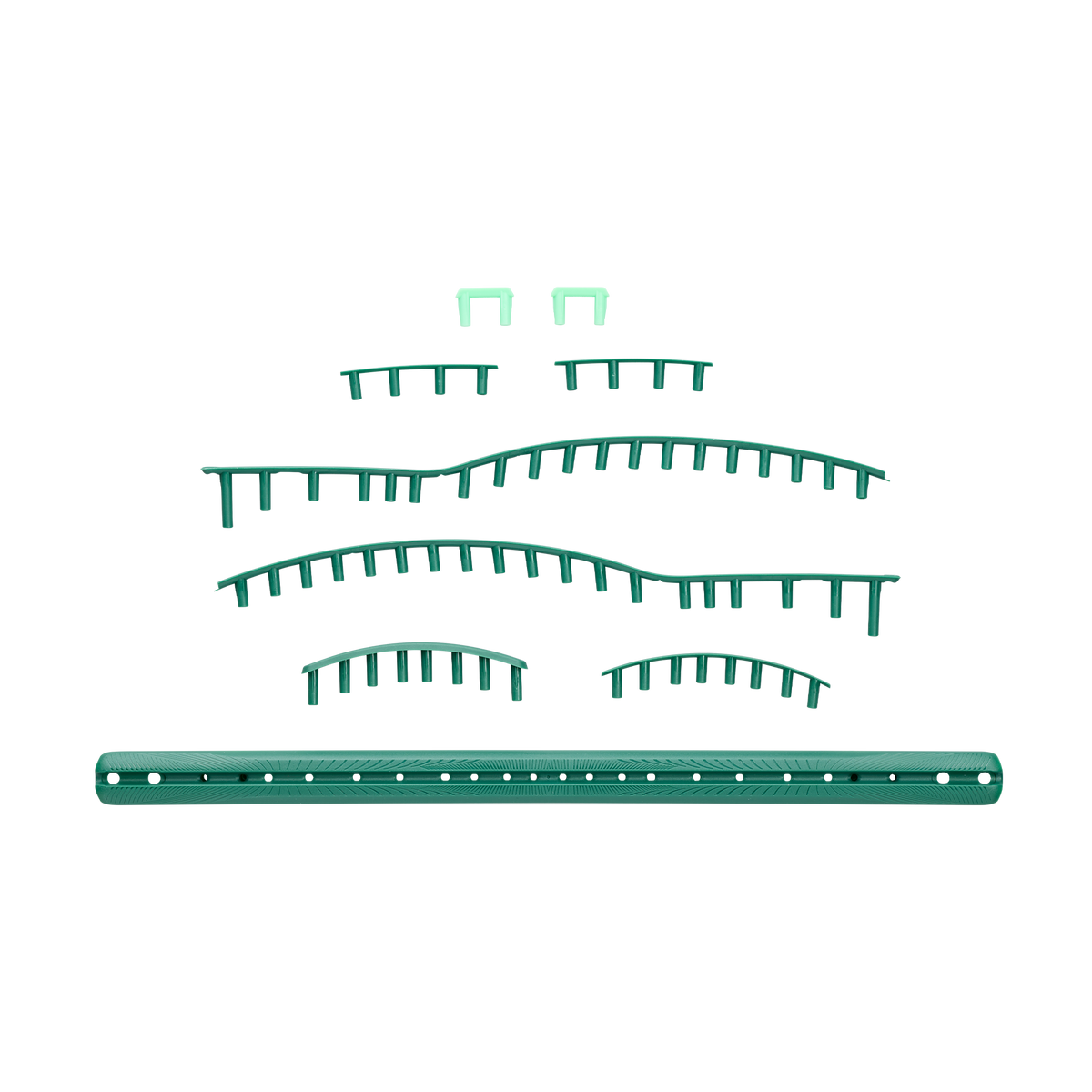 Wilson Blade 98 16x19 V10 Bumper and Grommet Set, Green - main view