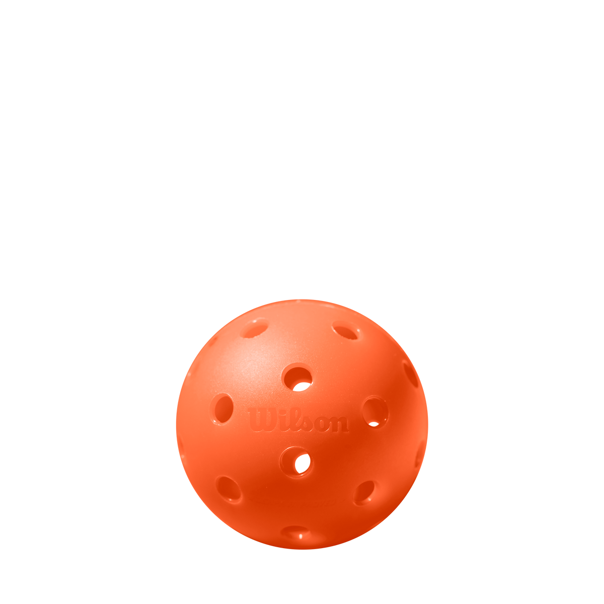 Wilson TRU 32 Indoor Pickleballs, 3 Pack, Orange - alternate view 1