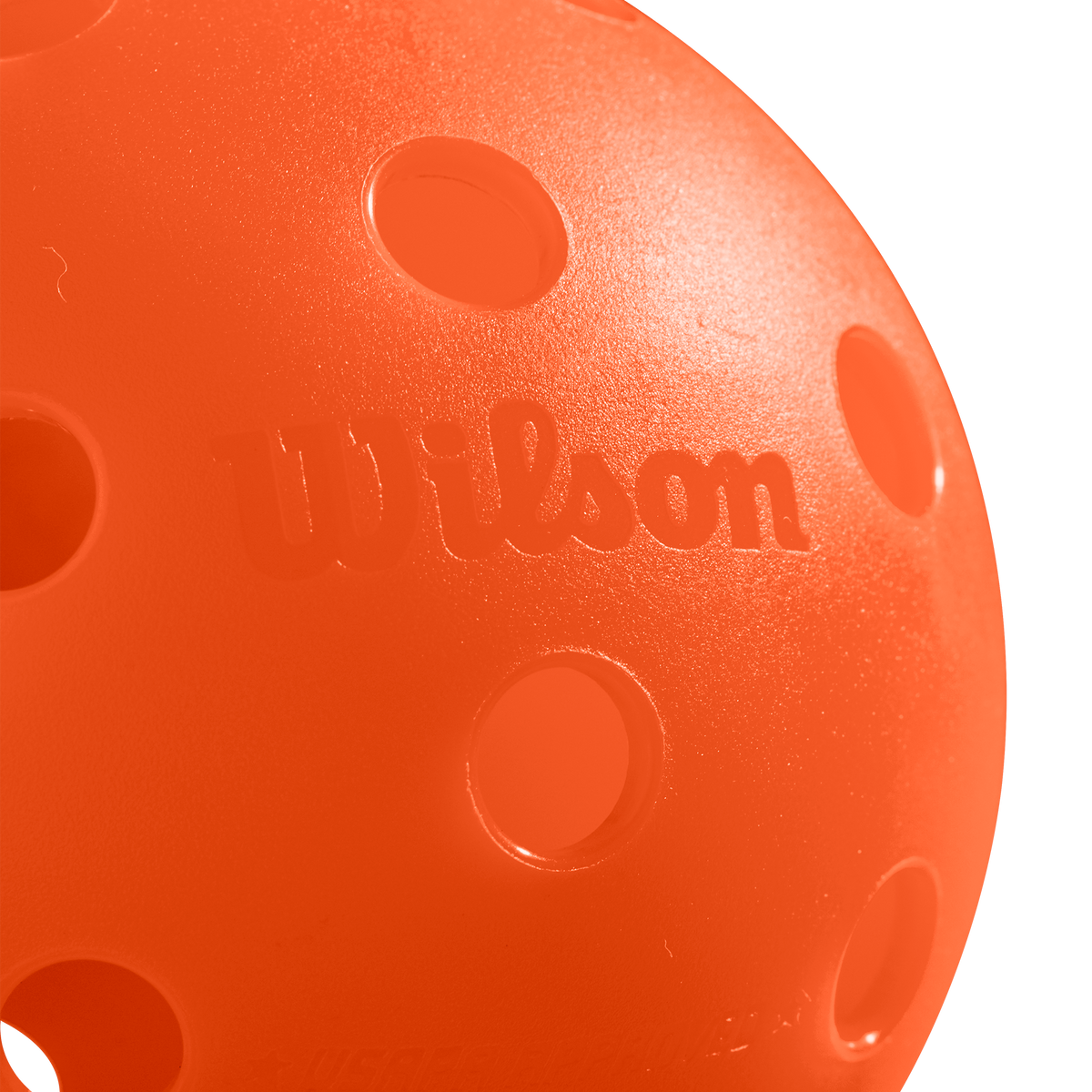 Wilson TRU 32 Indoor Pickleballs, 48 Ball Bulk Case, Orange - alternate view 3