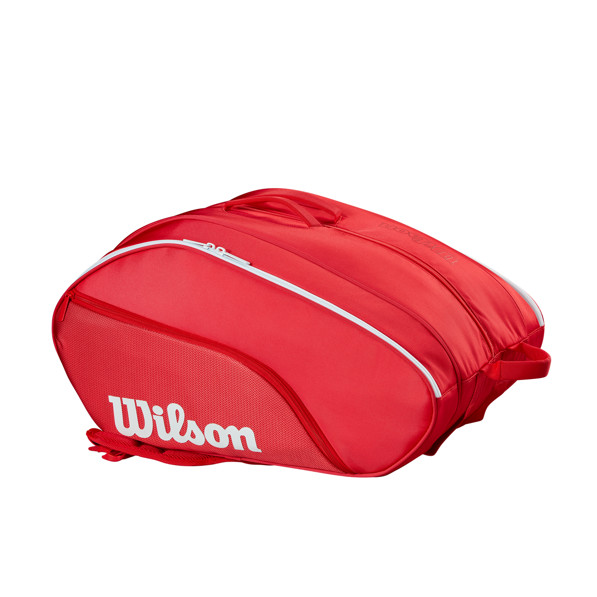 Wilson Tour Padel Bag, Holds 6 Rackets, Red/White - main view