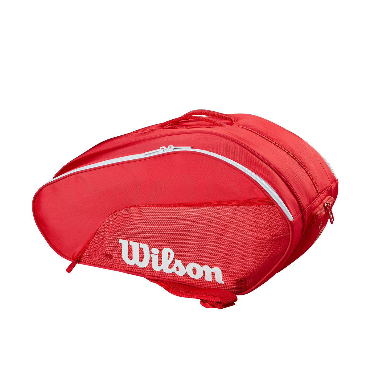Wilson Tour Padel Bag, Holds 6 Rackets, Red/White - alternate view 1