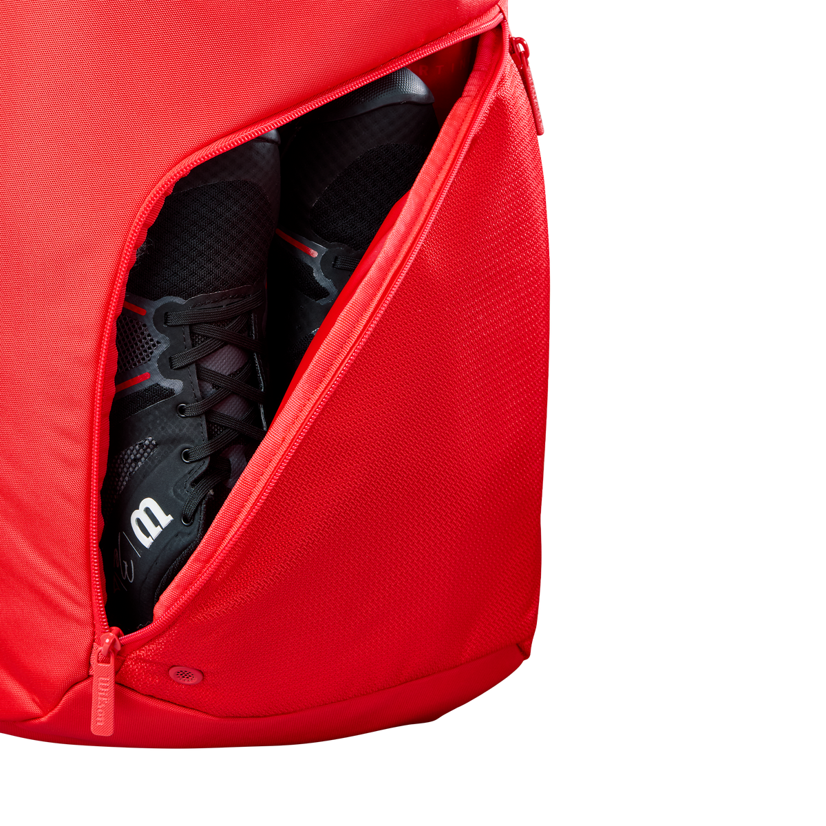 Wilson Tour Padel Backpack, Holds 1 Racket, Red/White - alternate view 3