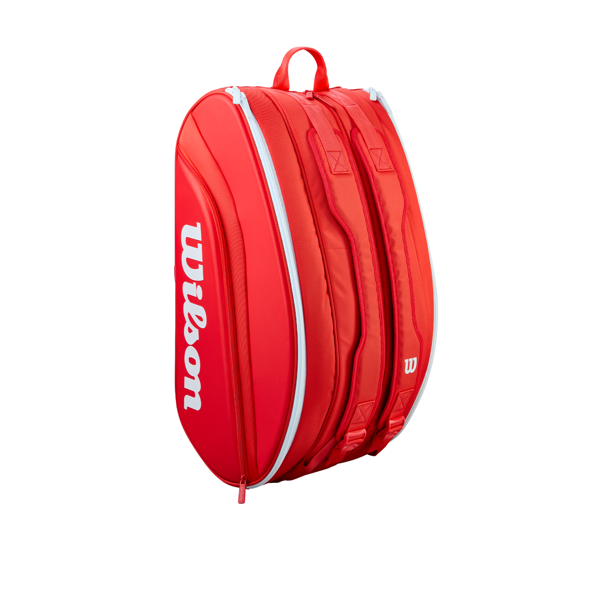 Wilson Super Tour Red Padel Bag, Holds 6 Rackets - alternate view 2