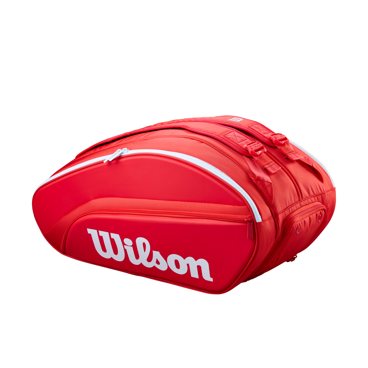 Wilson Super Tour Red Padel Bag, Holds 6 Rackets - alternate view 1