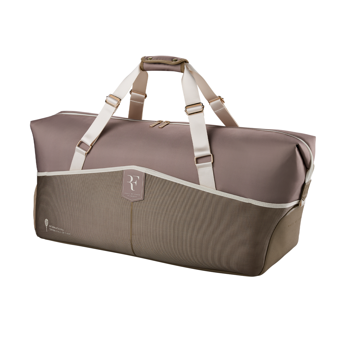 Wilson RF 01 Hall of Fame Practice Tennis Duffel, Turtledove - main view