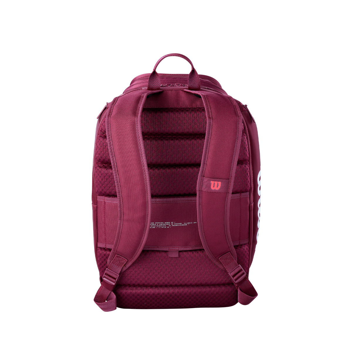 Wilson Defyer Tennis Backpack V1, Burgundy - alternate view 1