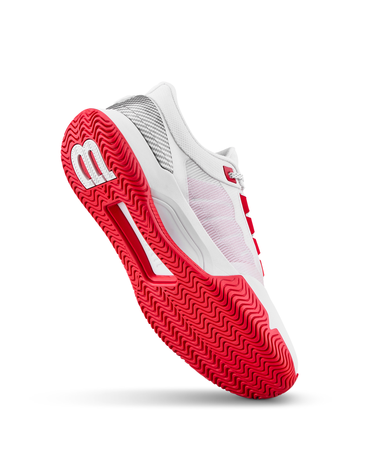 Wilson Intrigue Tour Womens Tennis Shoes, White/Wilson Red/Black - alternate view 1