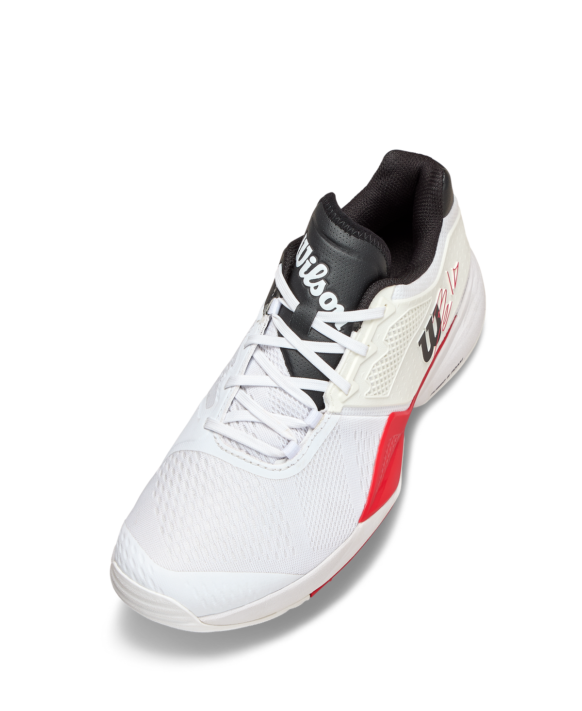 Wilson Bela Tour Mens Padel Shoes, White/Infrared/Black - alternate view 2