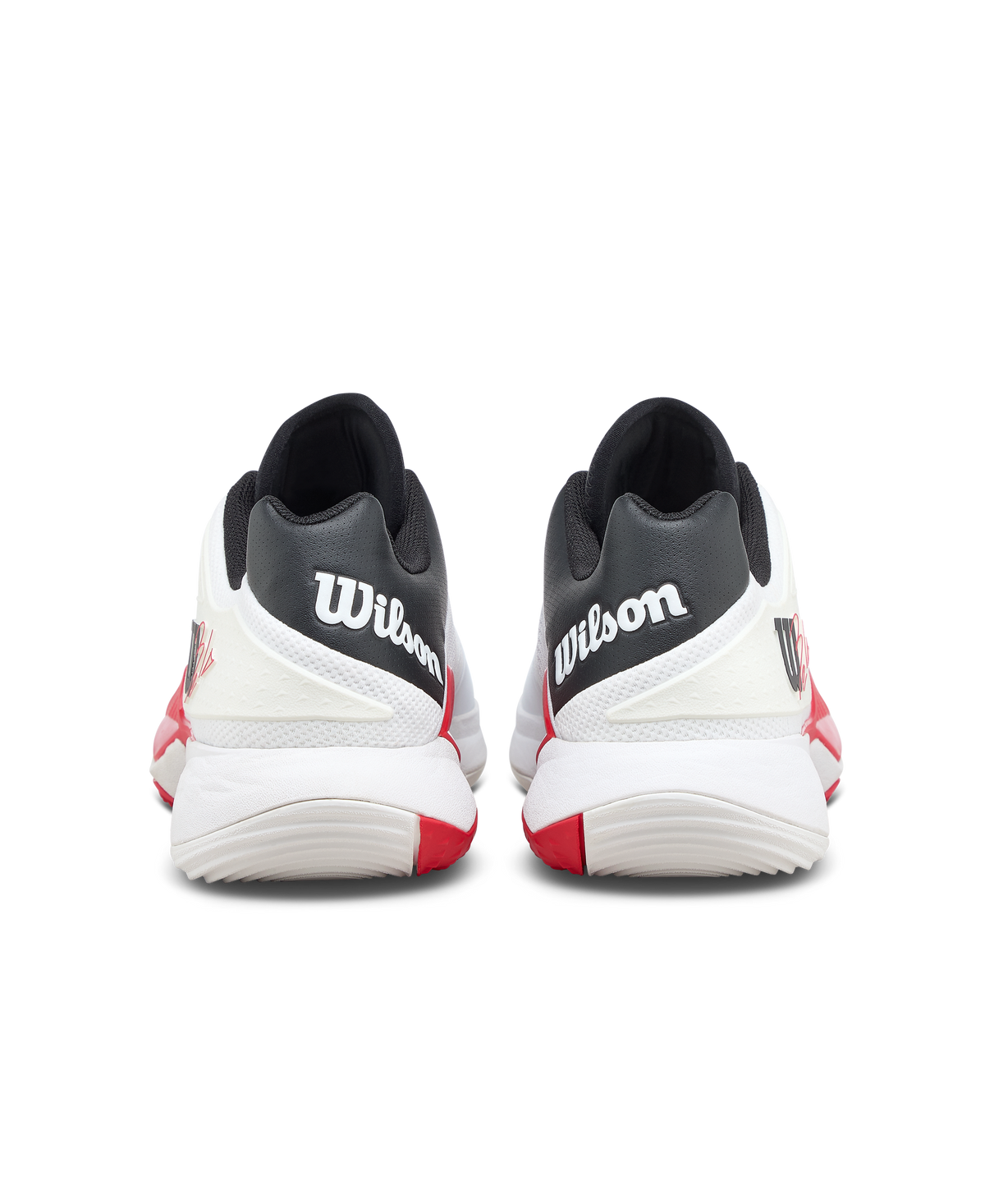 Wilson Bela Tour Mens Padel Shoes, White/Infrared/Black - alternate view 3