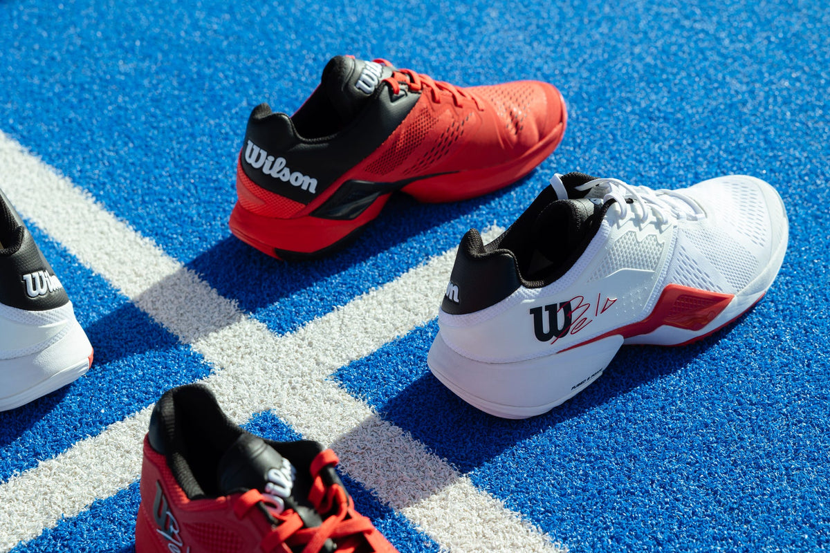 Wilson Bela Tour Mens Padel Shoes, Infrared/Black, Size 14 - alternate view 9
