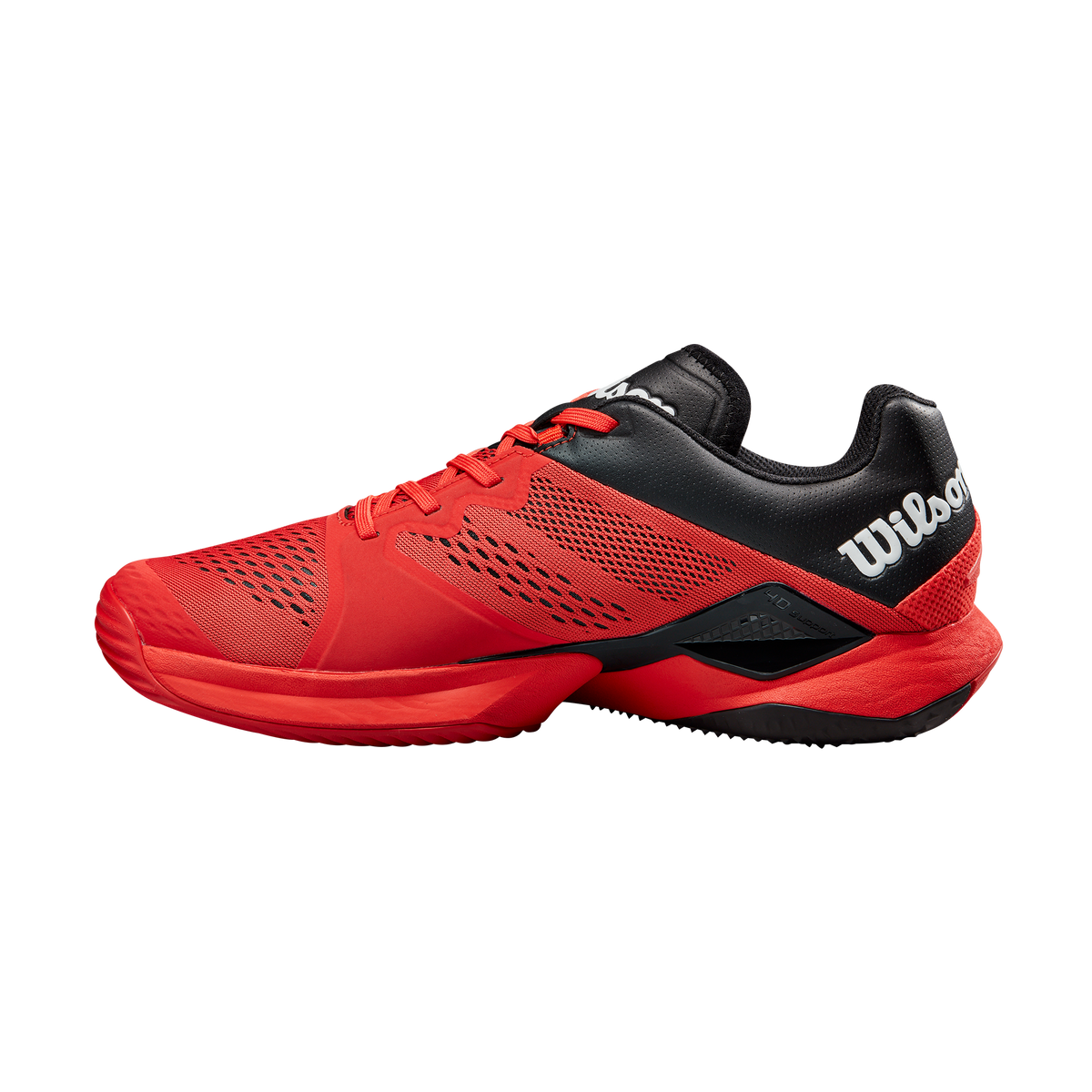 Wilson Bela Tour Mens Padel Shoes, Infrared/Black, Size 14 - alternate view 1