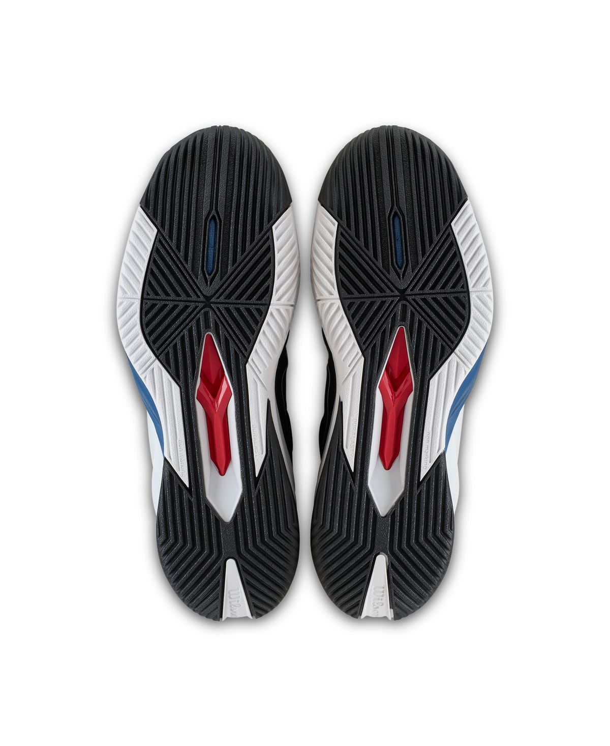 Wilson Rush Pro 4.5 Mens Tennis Shoes, Black/White/Ensign Blue - pair view