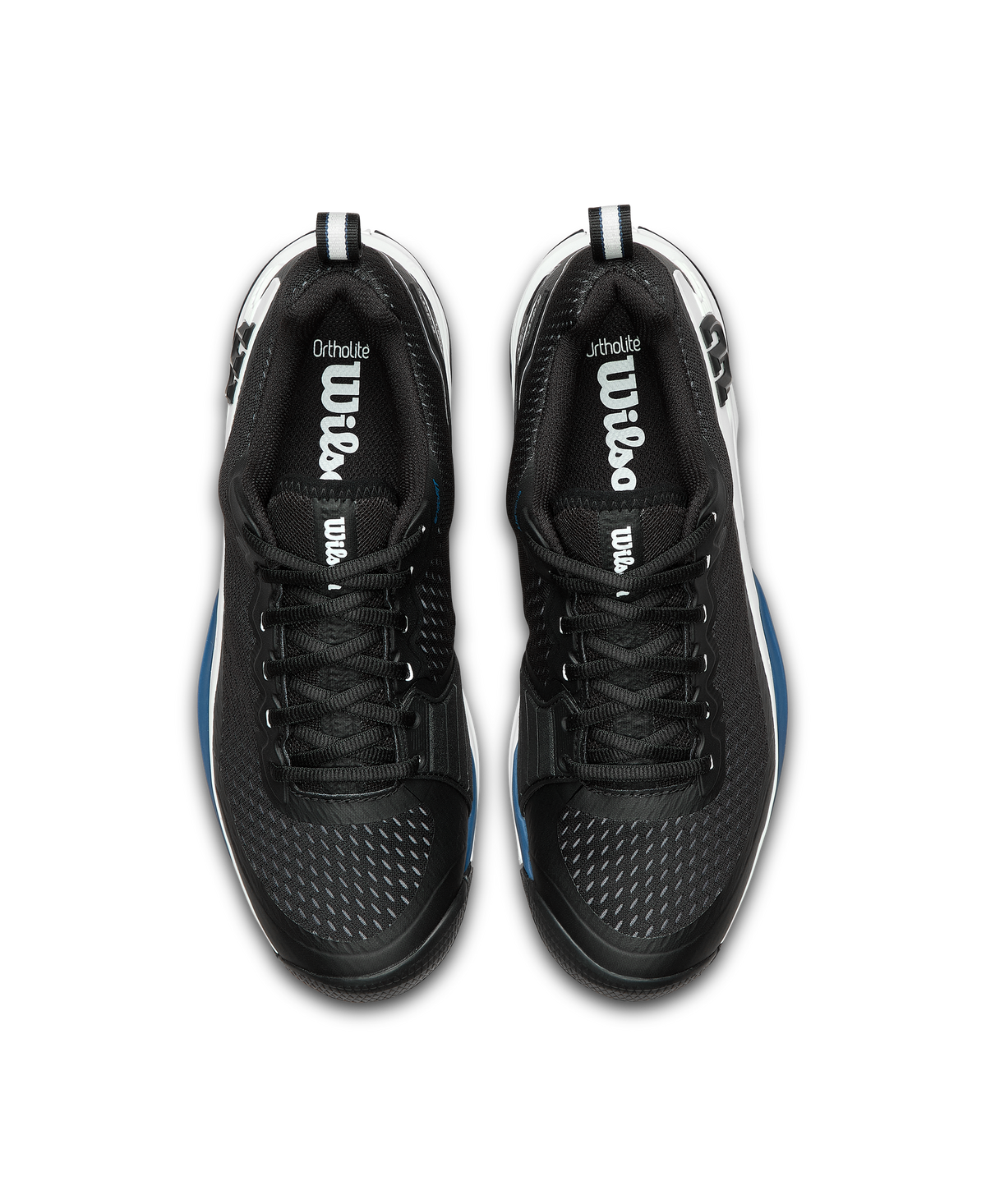 Wilson Rush Pro 4.5 Mens Tennis Shoes, Black/White/Ensign Blue - alternate view 5