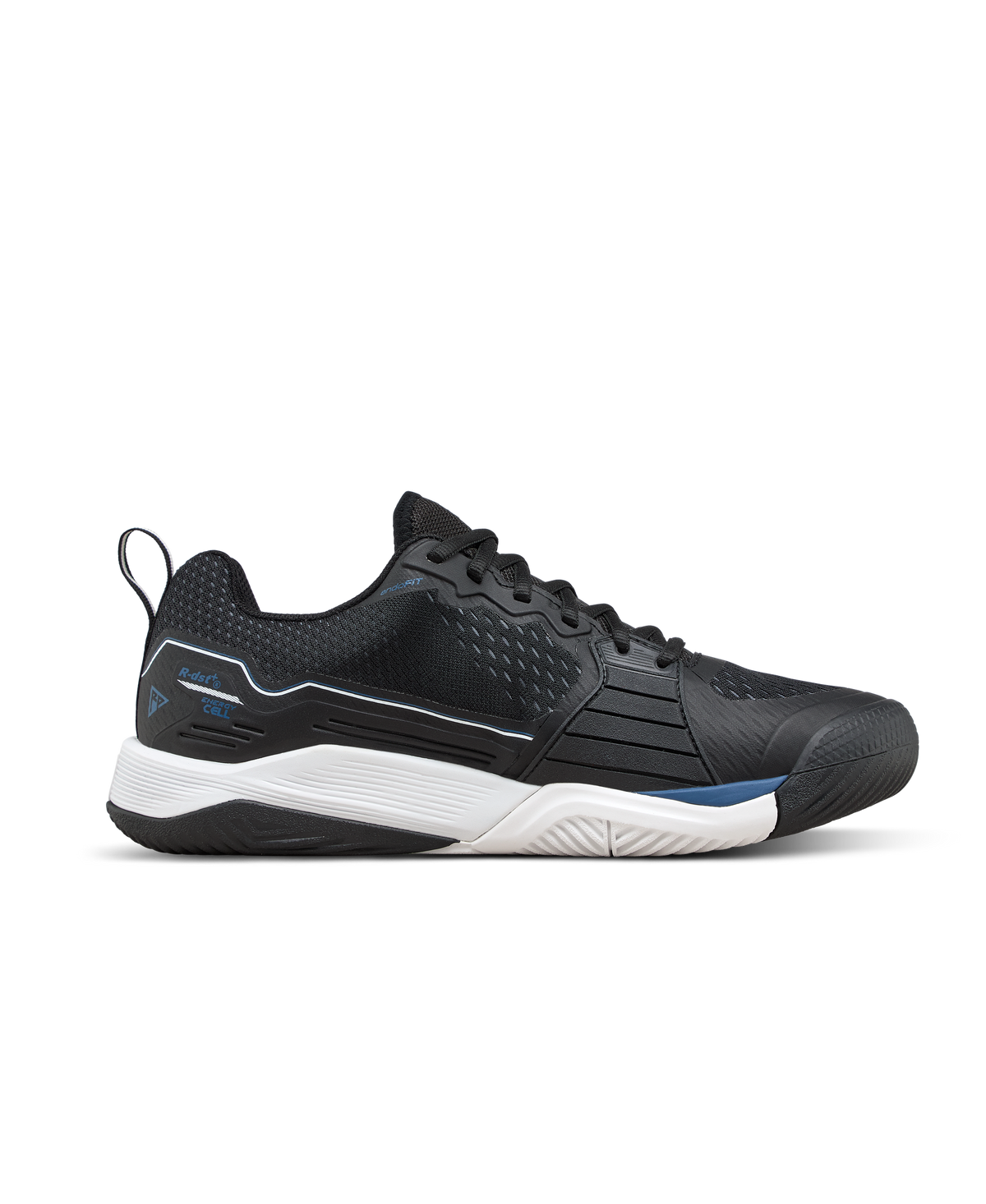 Wilson Rush Pro 4.5 Mens Tennis Shoes, Black/White/Ensign Blue - alternate view 1