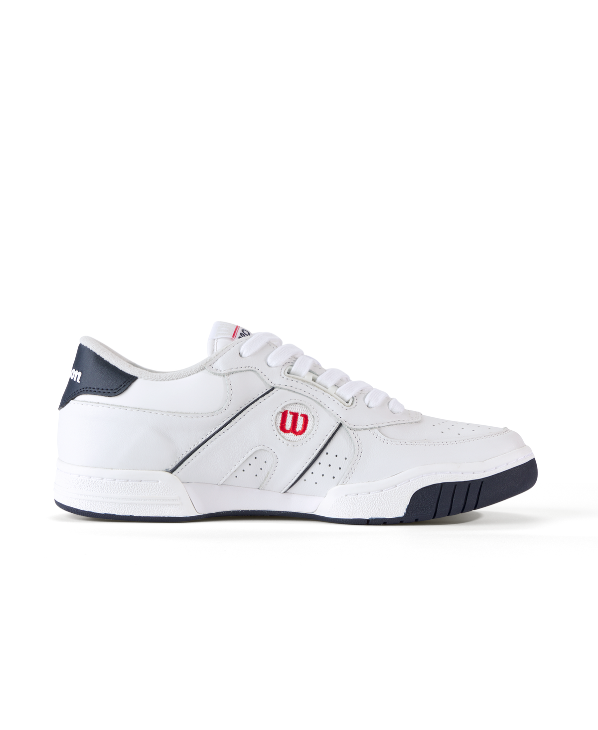 Wilson Pro Staff 87 Unisex Tennis Shoes, White/Navy Blazer/Infrared - alternate view 2