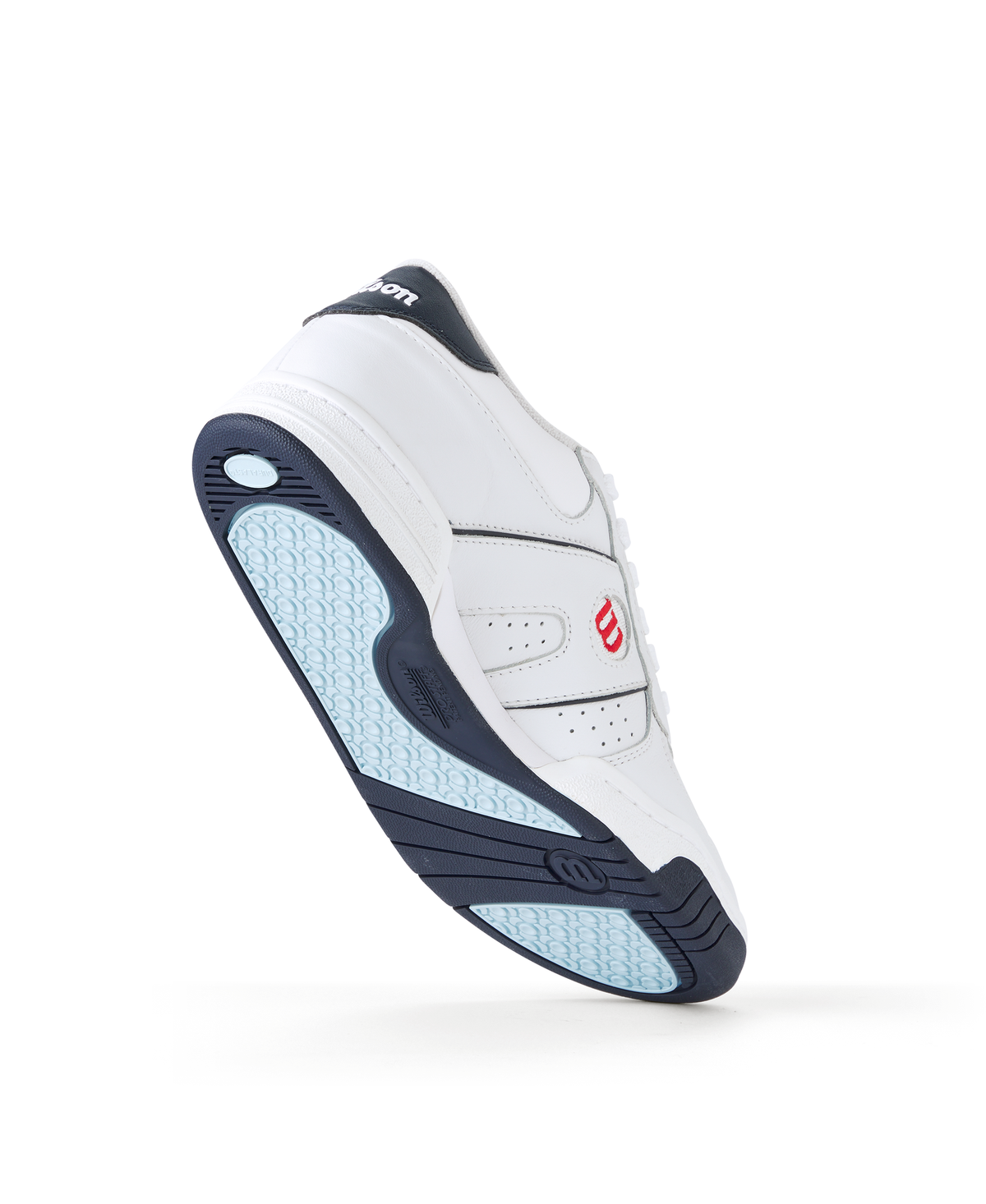 Wilson Pro Staff 87 Unisex Tennis Shoes, White/Navy Blazer/Infrared - alternate view 5