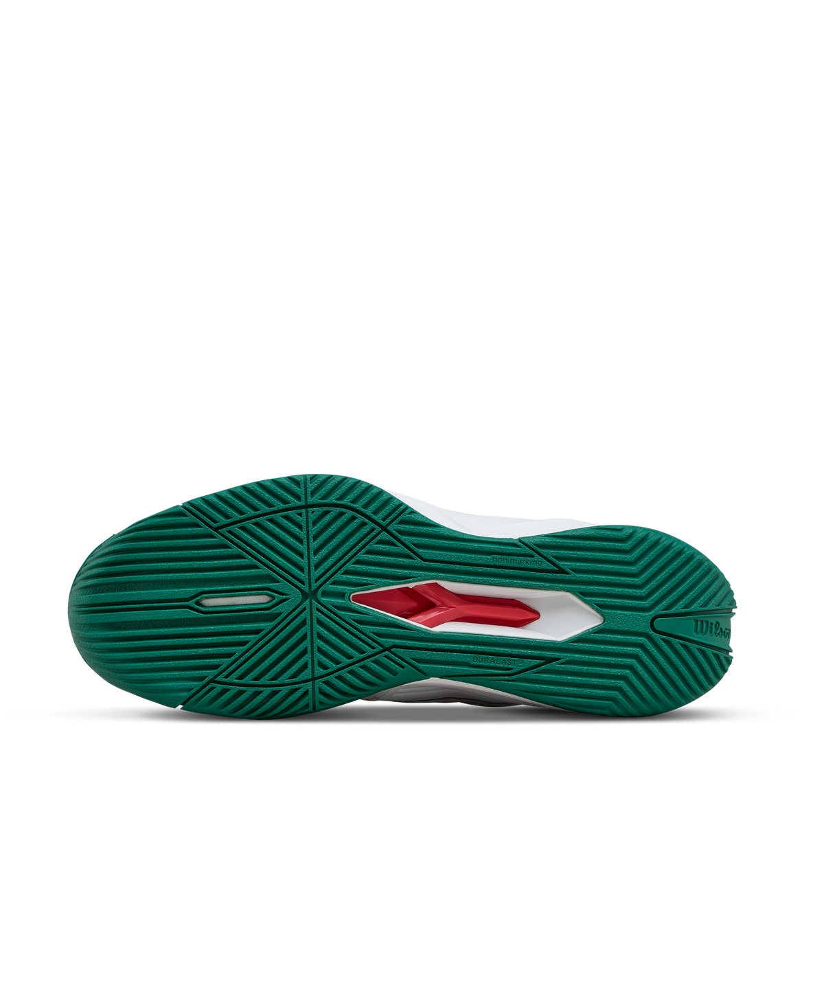 Wilson Rush Pro 4.5 Mens Tennis Shoes, White/White/Aventurine - alternate view 9