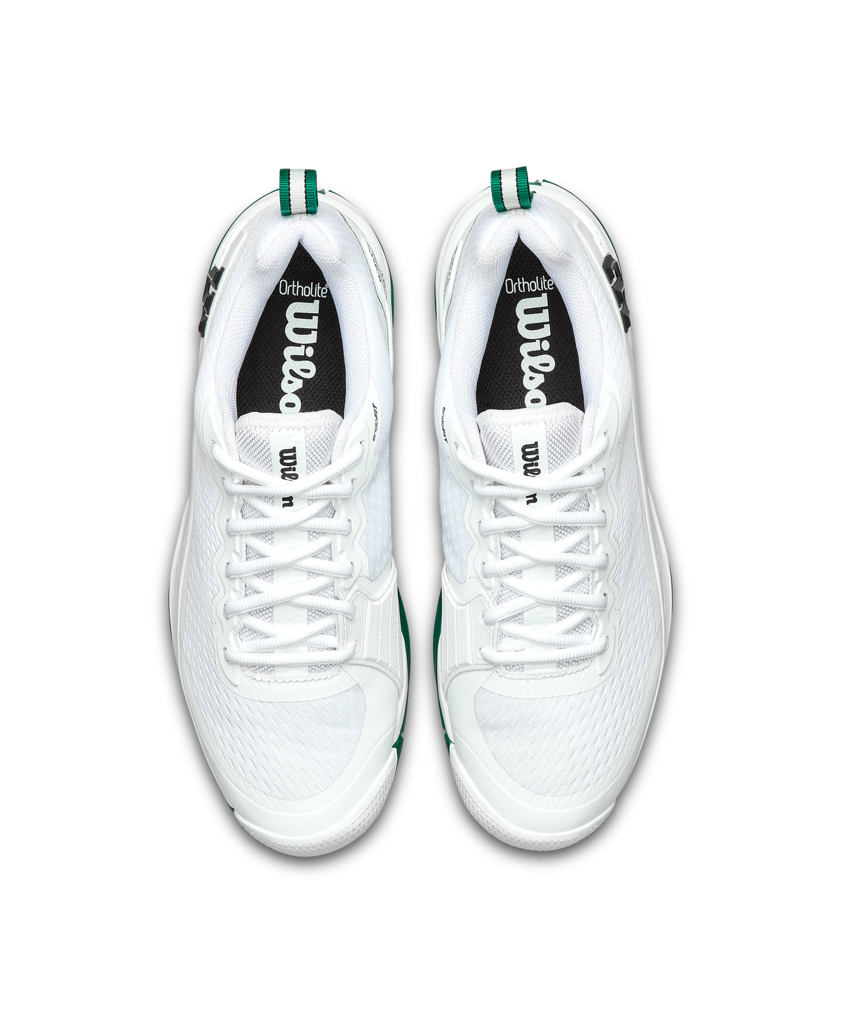 Wilson Rush Pro 4.5 Mens Tennis Shoes, White/White/Aventurine - alternate view 5