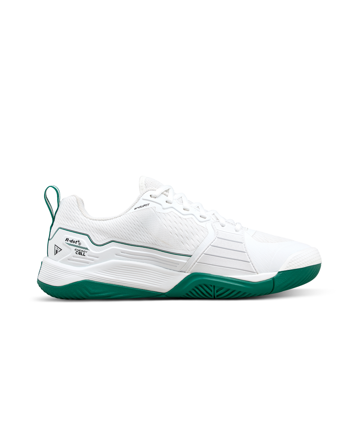 Wilson Rush Pro 4.5 Mens Tennis Shoes, White/White/Aventurine - alternate view 1