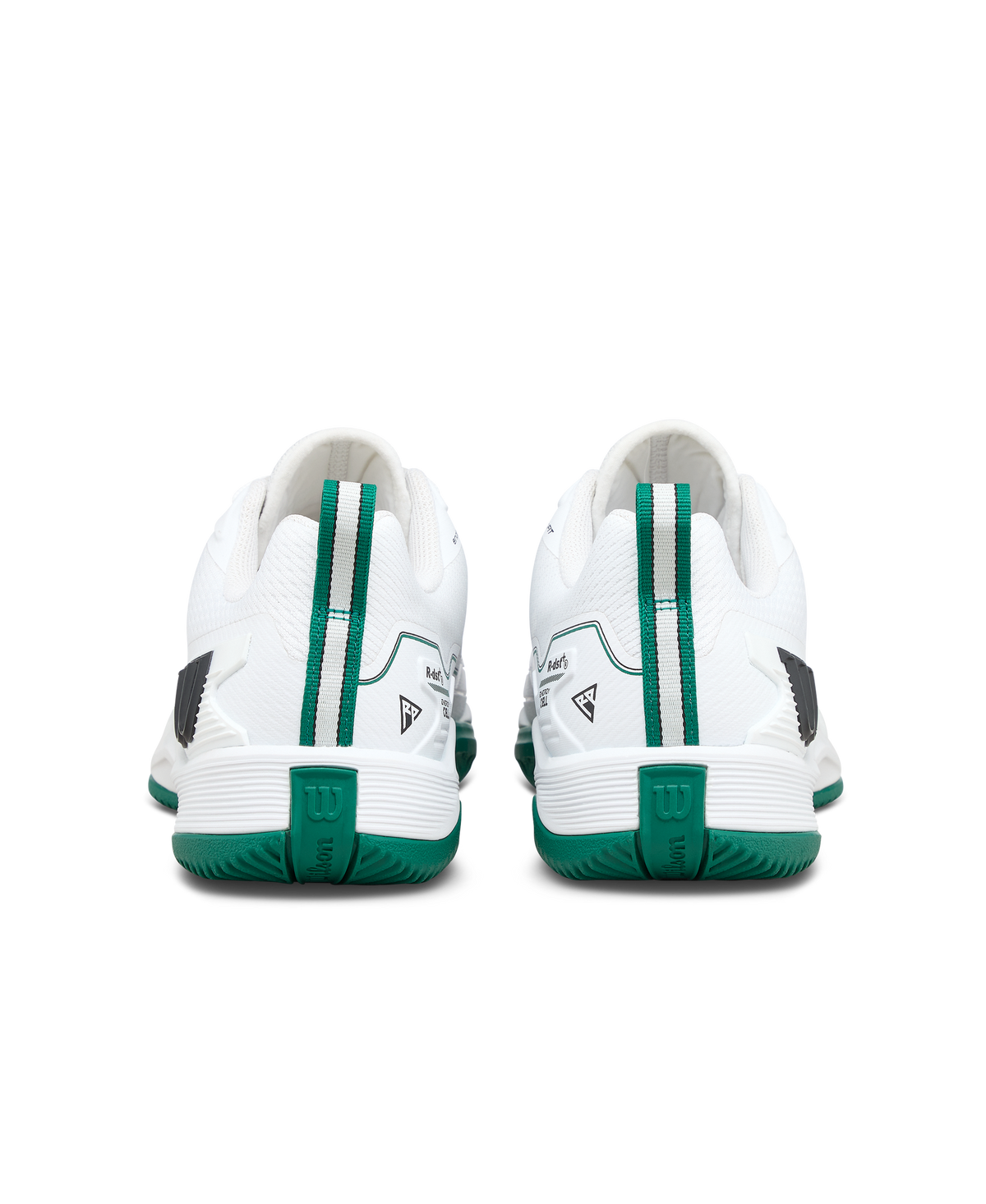 Wilson Rush Pro 4.5 Mens Tennis Shoes, White/White/Aventurine - alternate view 6