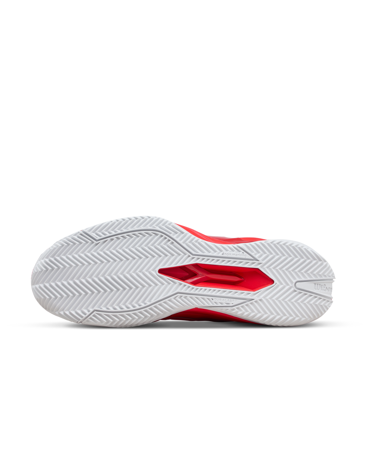 Wilson Rush Pro 4.5 Clay Mens Tennis Shoes, Infrared/White - alternate view 9