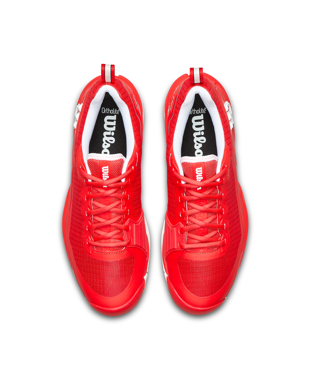 Wilson Rush Pro 4.5 Clay Mens Tennis Shoes, Infrared/White - alternate view 5