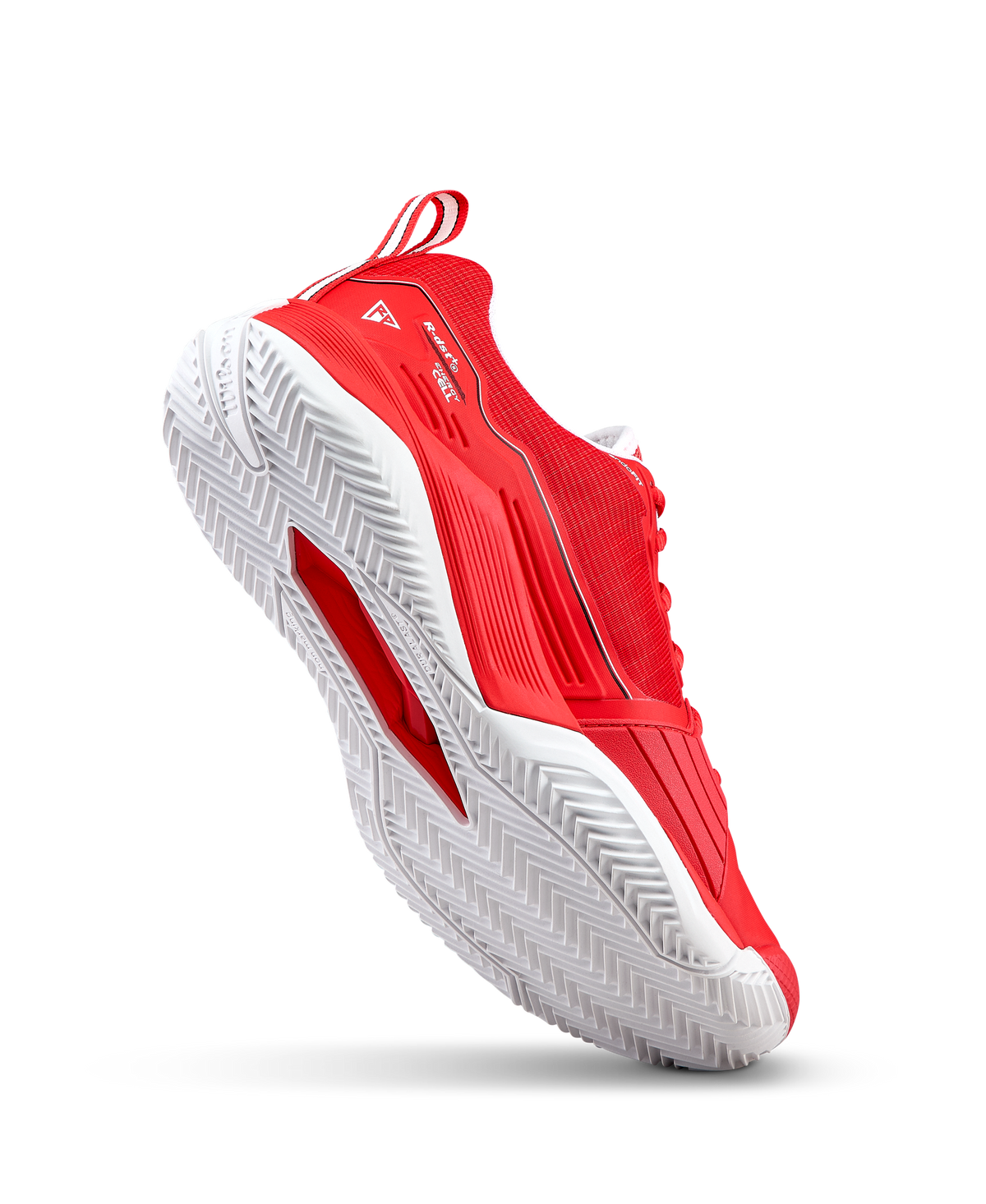 Wilson Rush Pro 4.5 Clay Mens Tennis Shoes, Infrared/White - alternate view 3