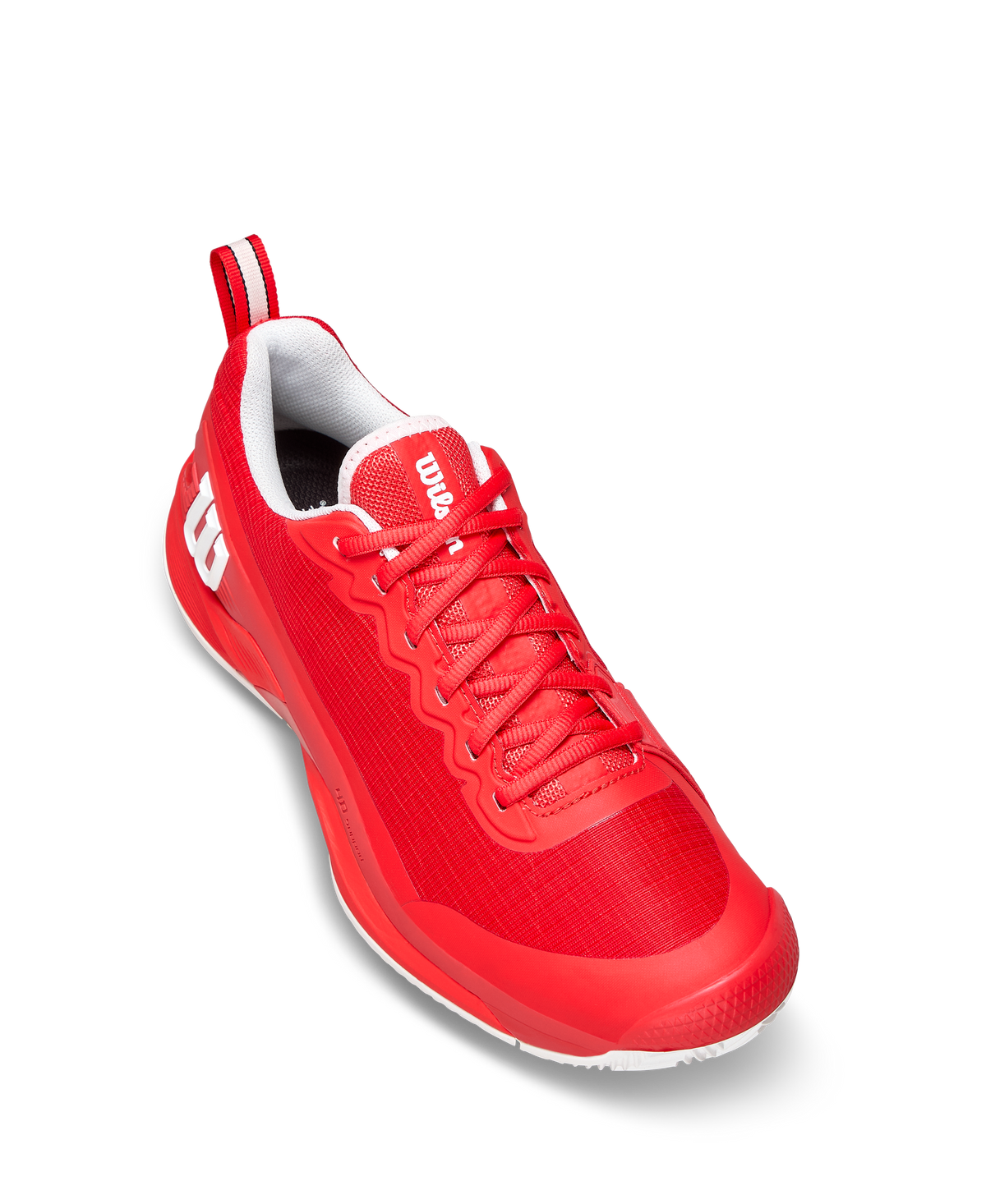 Wilson Rush Pro 4.5 Clay Mens Tennis Shoes, Infrared/White - alternate view 4