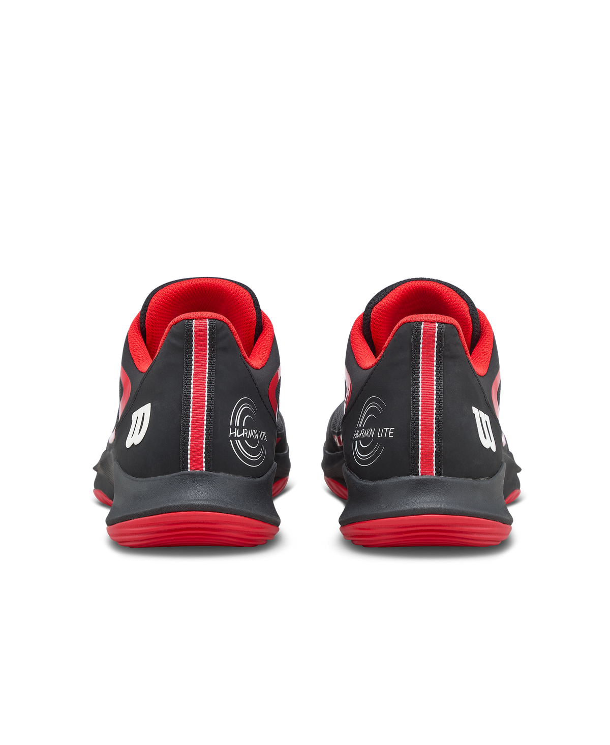 Wilson Hurakn Lite Mens Padel Shoes, Black/Infrared/White - alternate view 5
