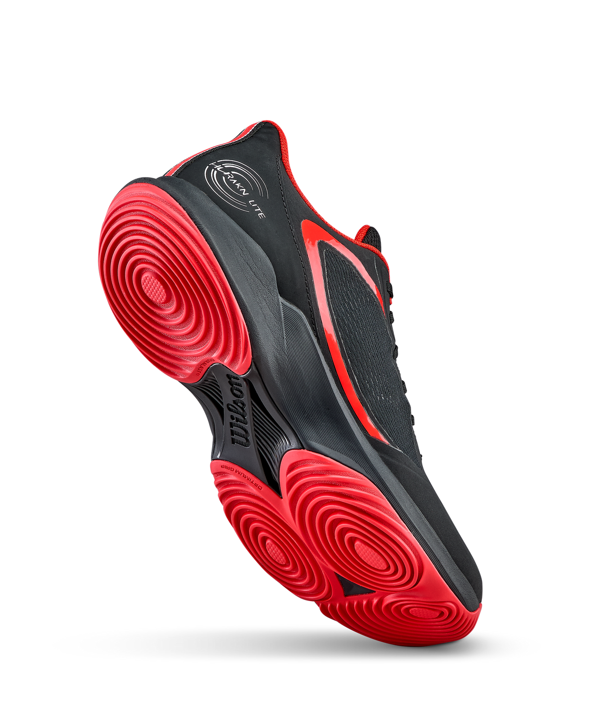 Wilson Hurakn Lite Mens Padel Shoes, Black/Infrared/White - alternate view 3