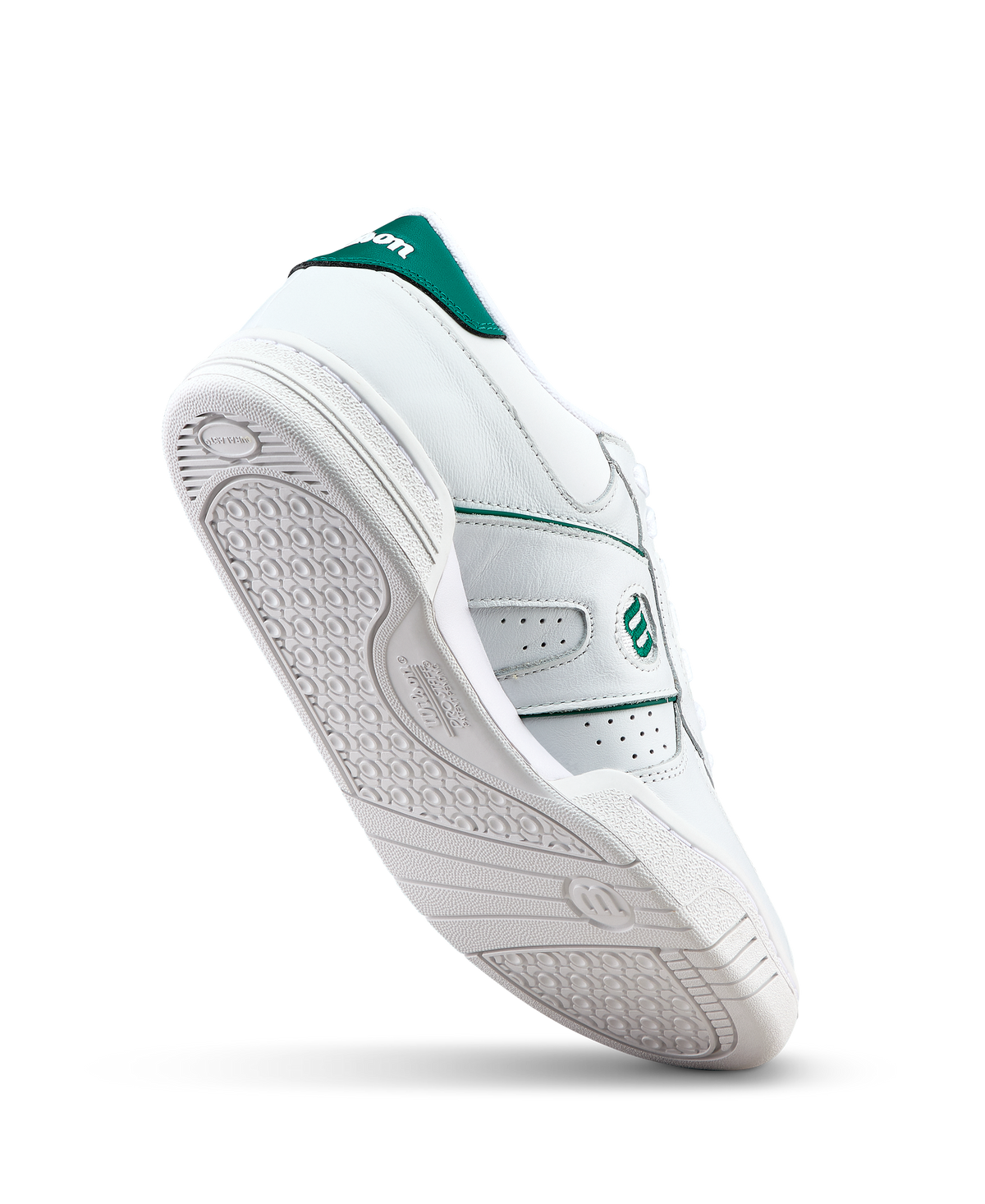 Wilson Pro Staff 87 Unisex Court Sneakers, White/White/Aventurine - alternate view 2
