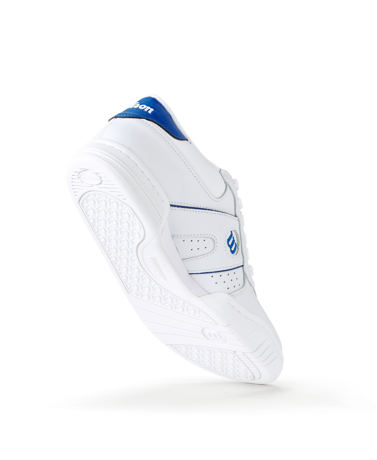 Wilson Pro Staff 87 Unisex Court Sneakers, White/White/Deja Vu Blue - alternate view 5
