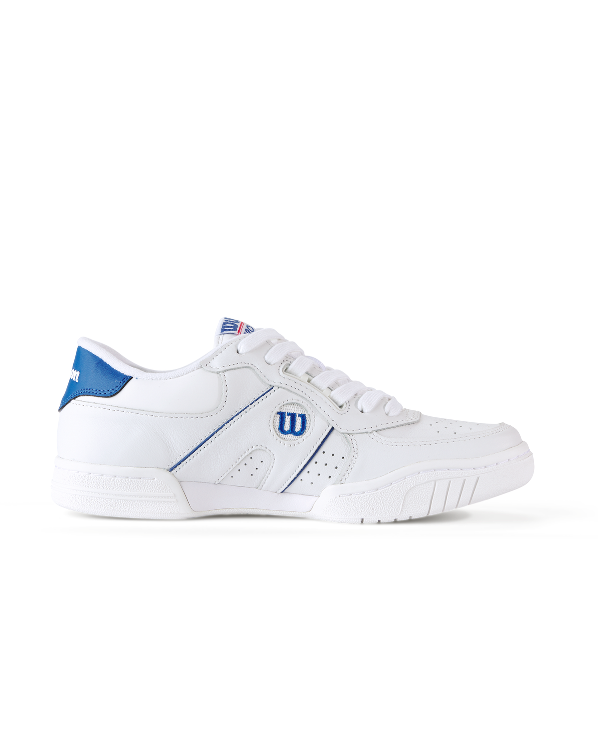 Wilson Pro Staff 87 Unisex Court Sneakers, White/White/Deja Vu Blue - alternate view 2