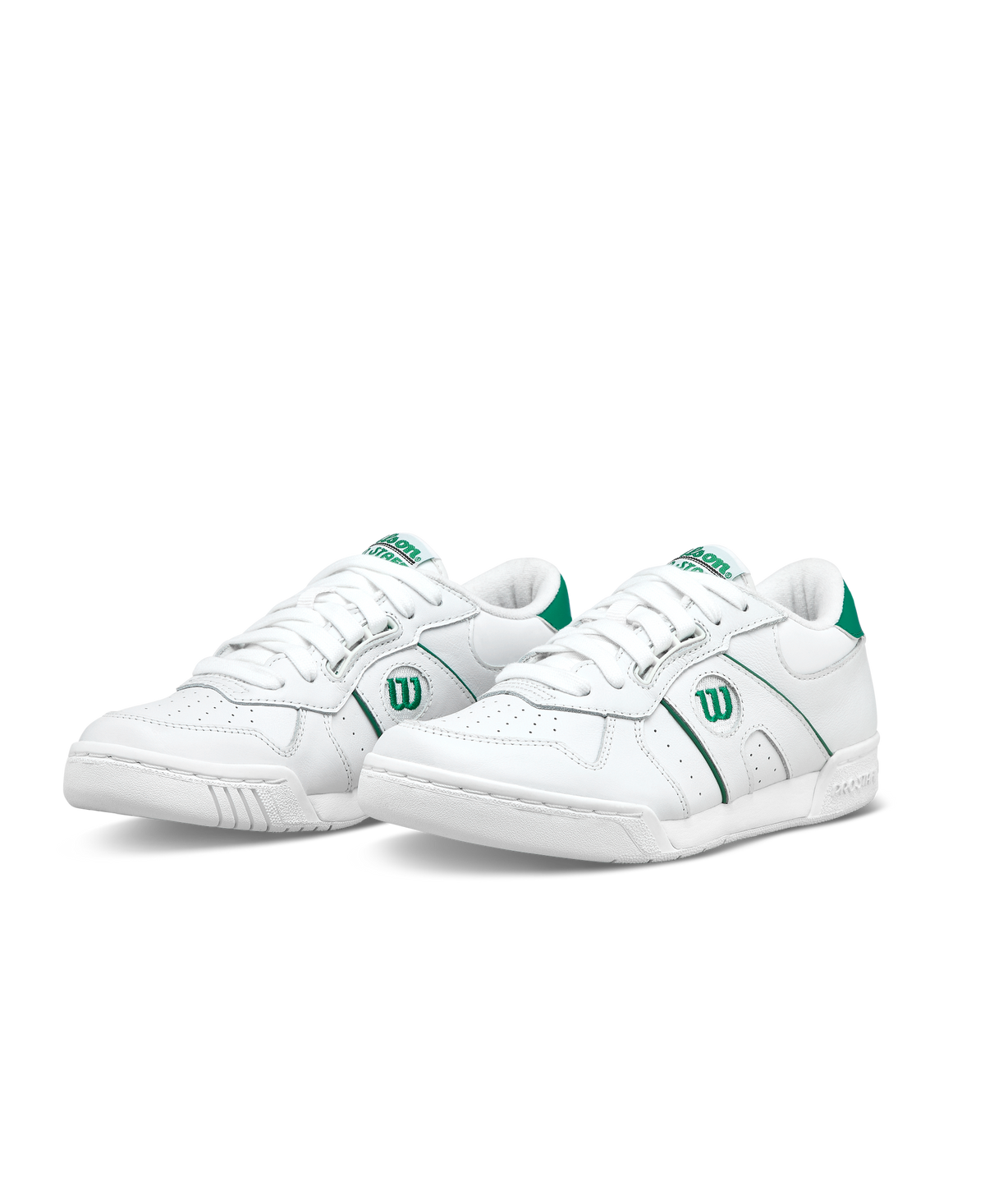 Wilson Pro Staff 87 Womens Tennis Shoes, White/White/Bosphorus - alternate view 6
