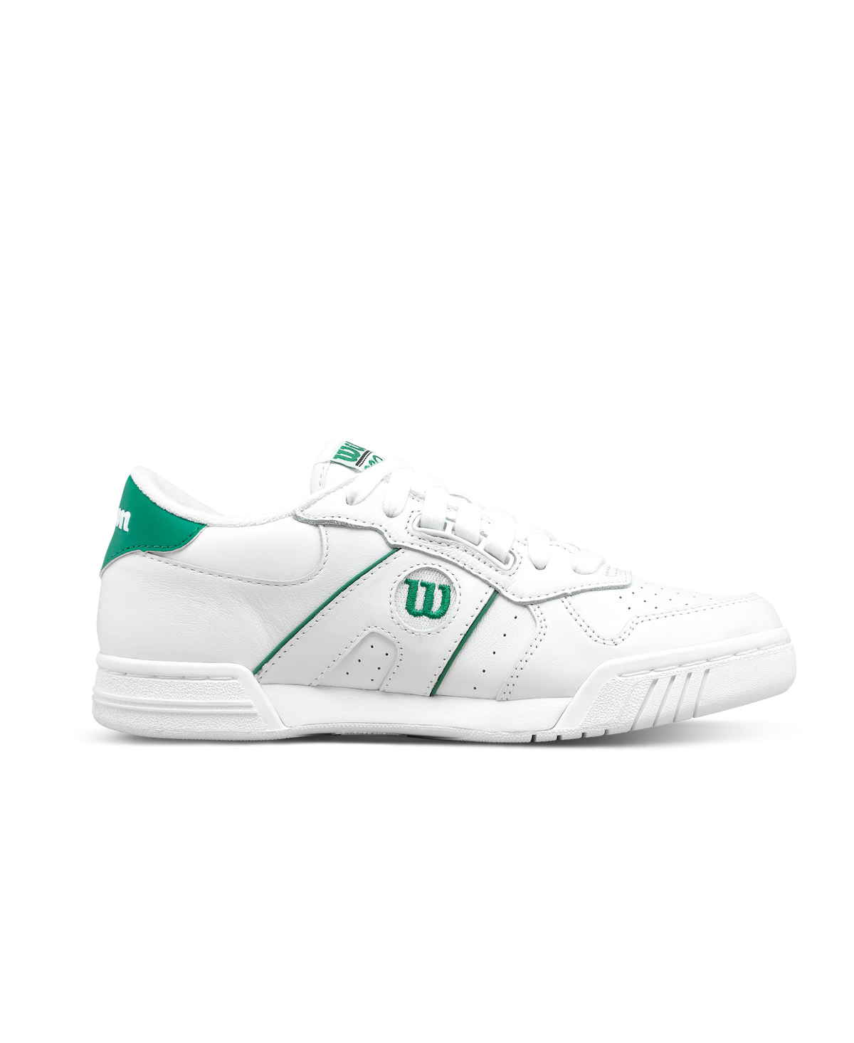Wilson Pro Staff 87 Womens Tennis Shoes, White/White/Bosphorus - alternate view 1